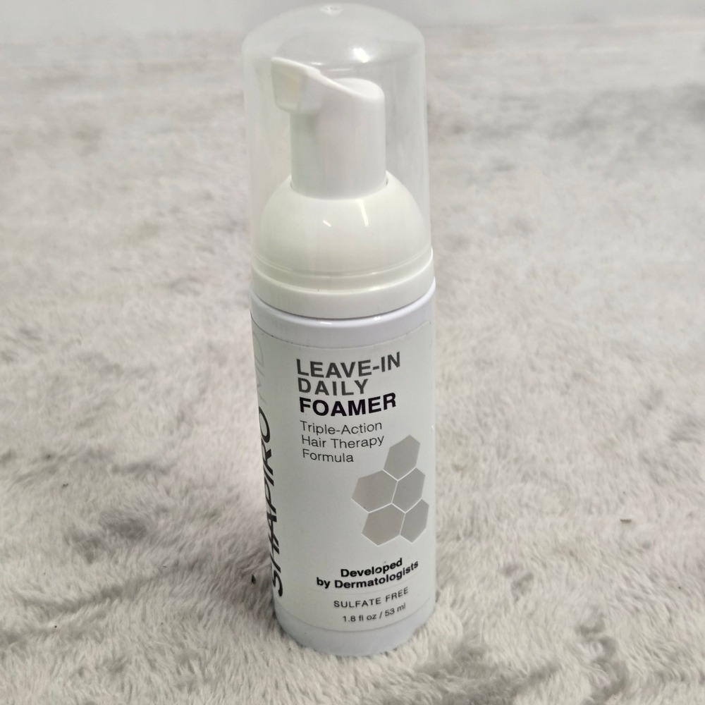 Shapiro MD Leave-In Daily Foamer Hair Therapy 1.8oz Sulfate Free Treatment